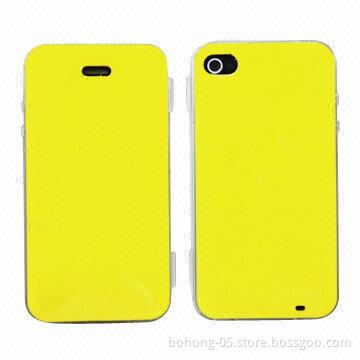 Cases for iPhone 4S, Made of TPU Material, TPU Cover Bottom Surface